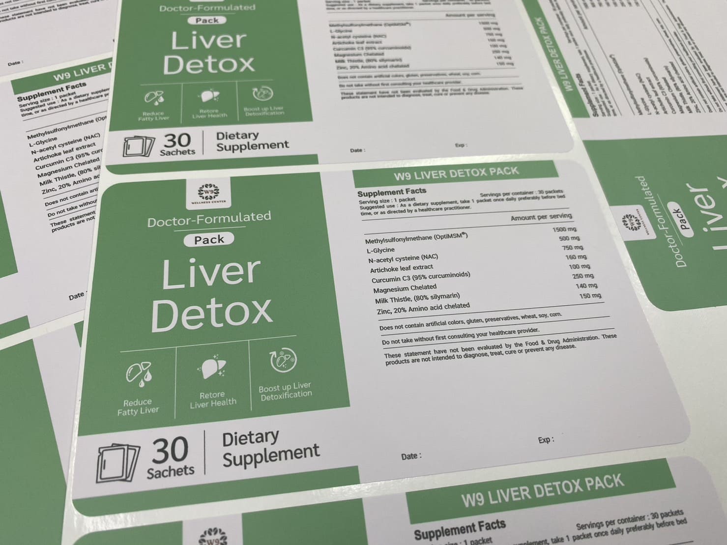 สติ๊กเกอร์ติดสินค้าเกี่ยวกับยา