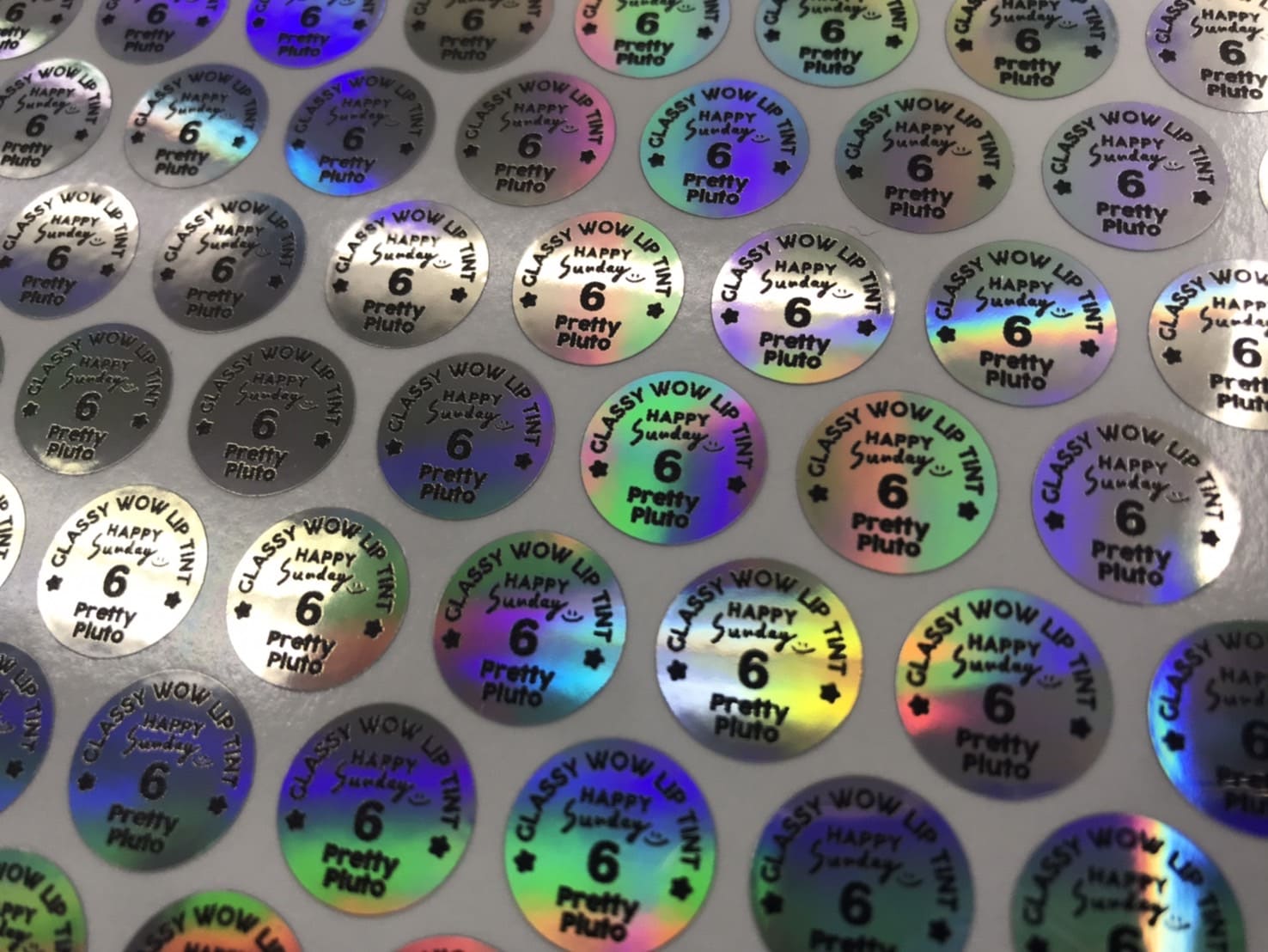 สติ๊กเกอร์โฮโลแกรมติดสินค้า